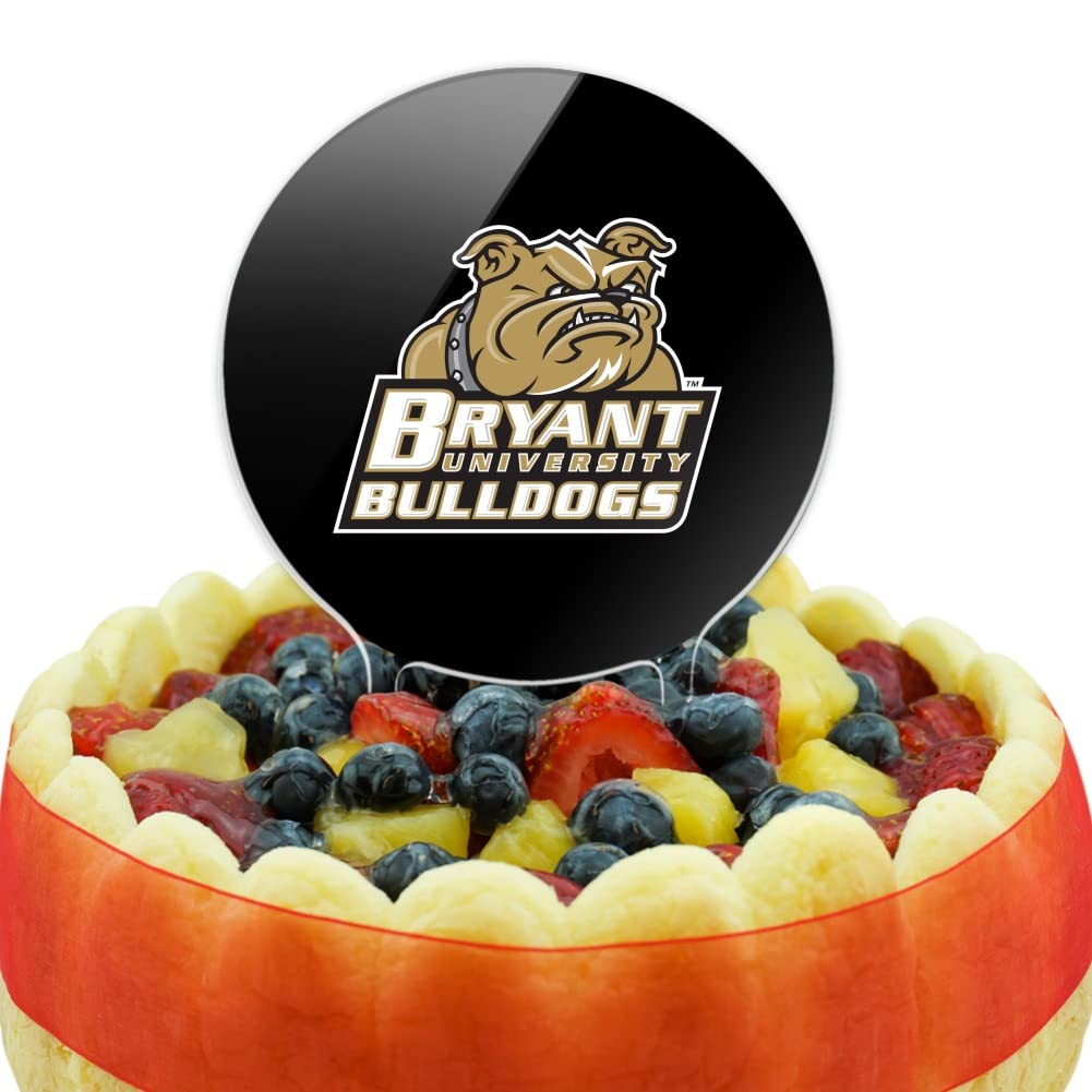 Acrylic Bryant University Secondary Logo Cake Topper Party Decoration for Wedding Anniversary Birthday Graduation - Image 5