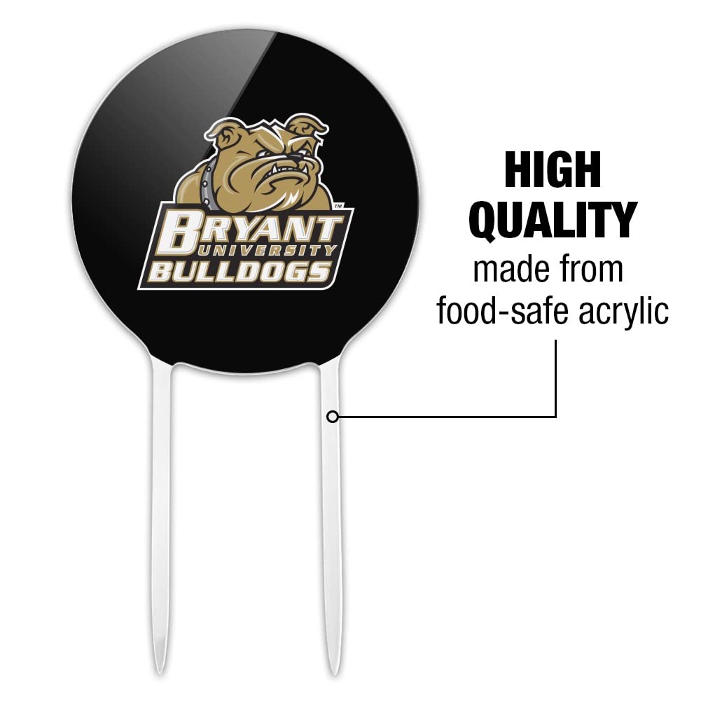 Acrylic Bryant University Secondary Logo Cake Topper Party Decoration for Wedding Anniversary Birthday Graduation - Image 6
