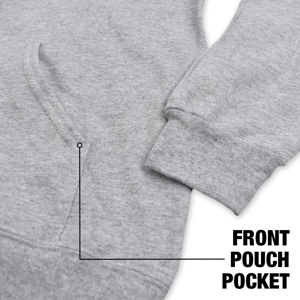 Bryant University Official Stacked Unisex Adult Pull-Over Hoodie - Image 3