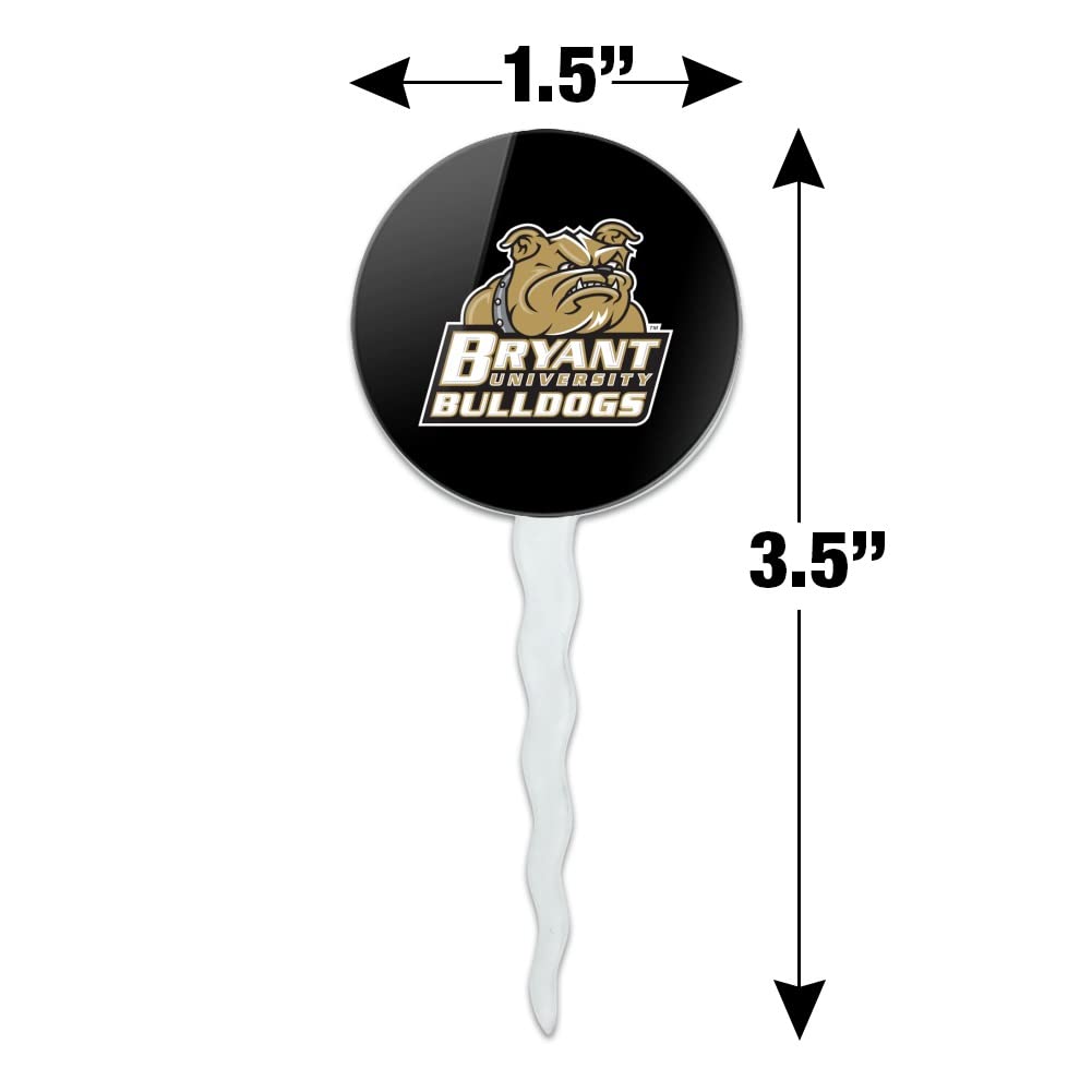 Bryant University Secondary Logo Cupcake Picks Toppers Decoration Set of 6 - Image 6