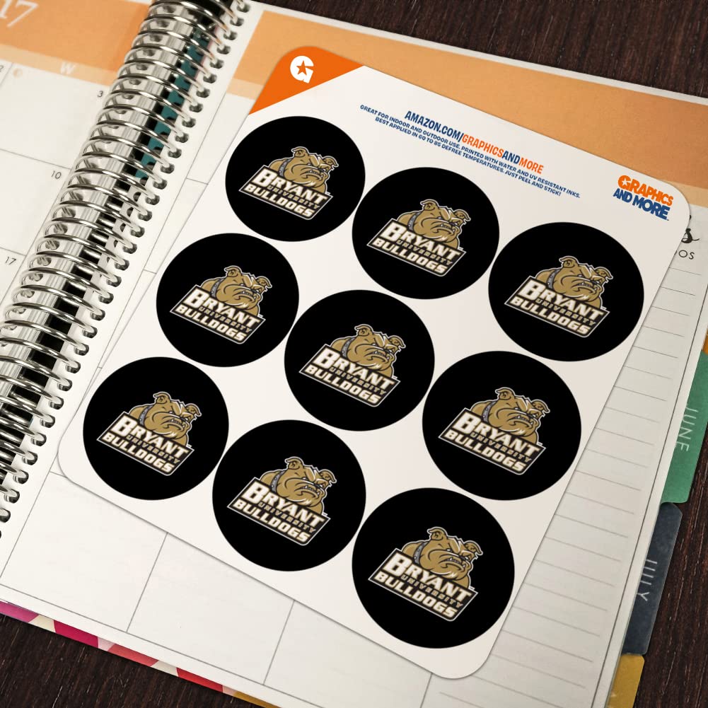 Bryant University Secondary Logo Planner Calendar Scrapbooking Crafting Stickers - Image 5