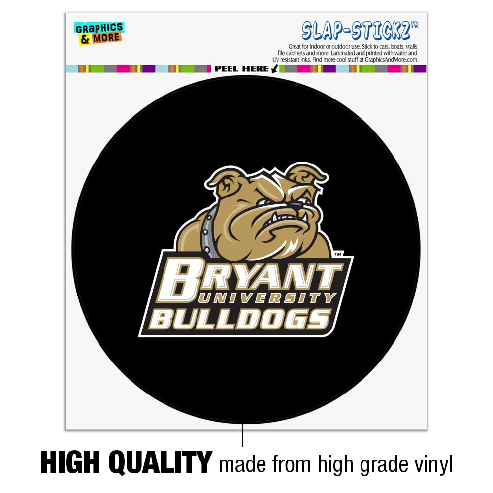 GRAPHICS & MORE Bryant University Secondary Logo Automotive Car Window Locker Circle Bumper Sticker - Image 3
