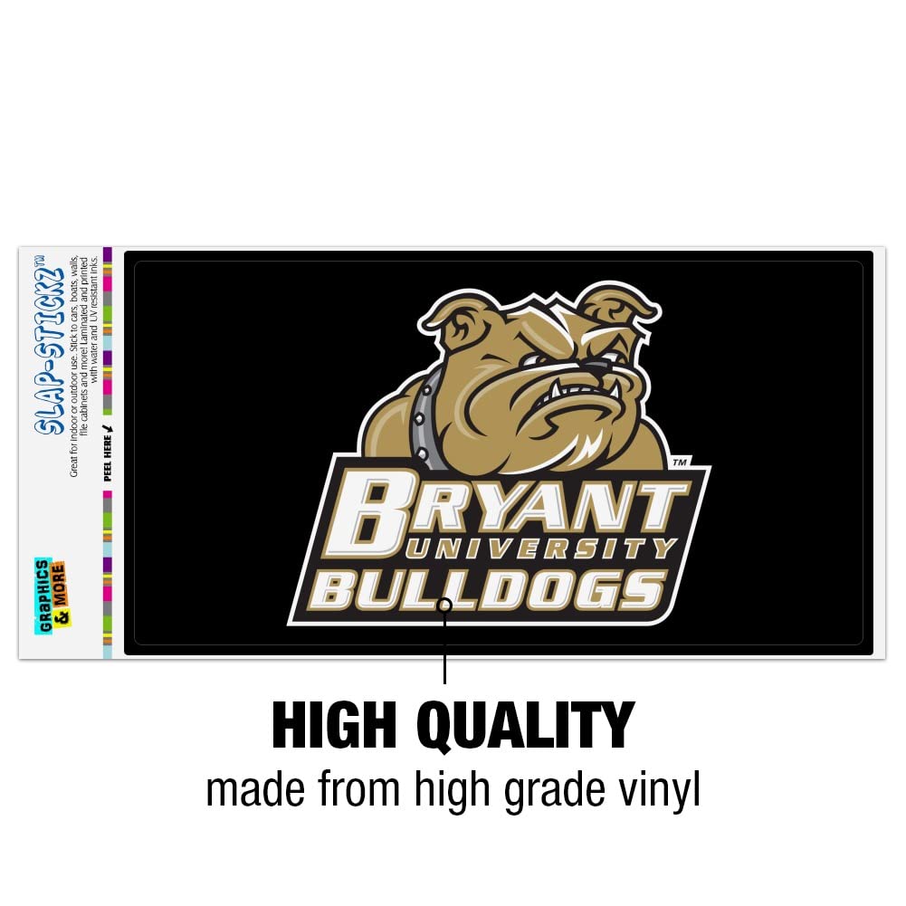 GRAPHICS & MORE Bryant University Secondary Logo Automotive Car Window Locker Bumper Sticker - Image 3