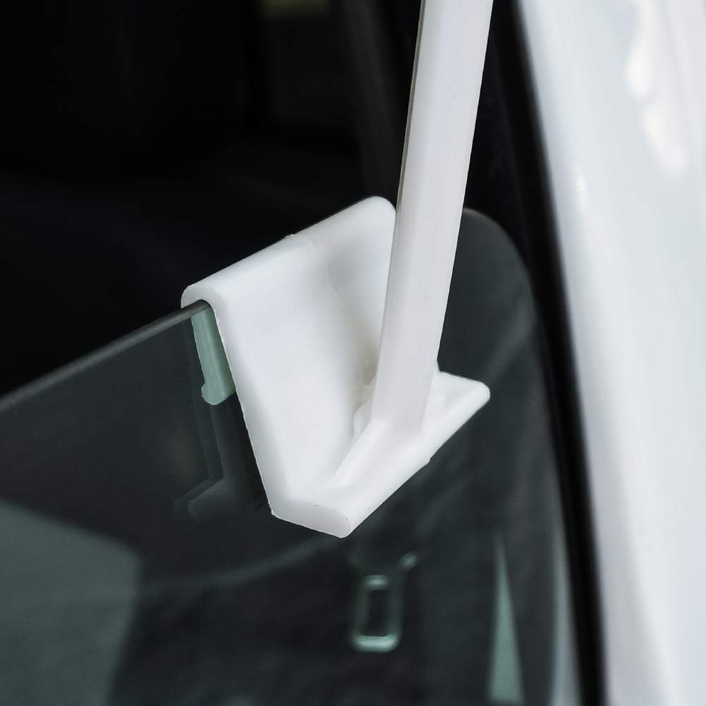 GRAPHICS & MORE Bryant University Secondary Logo Car Truck Flag with Window Clip On Pole Holder - Image 3