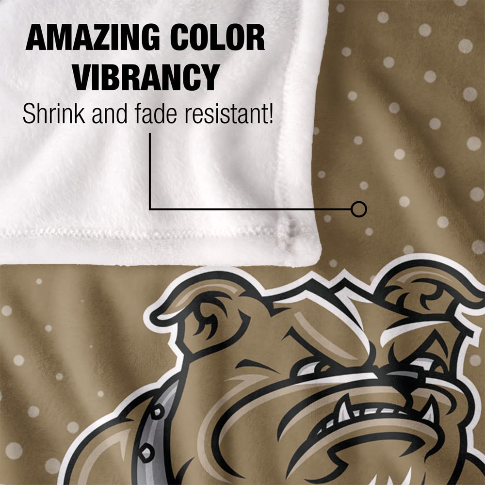 LOGOVISION Official Collegiate Logo Dots Collection Silky Touch Super Soft Throw Blanket Collection - Image 4