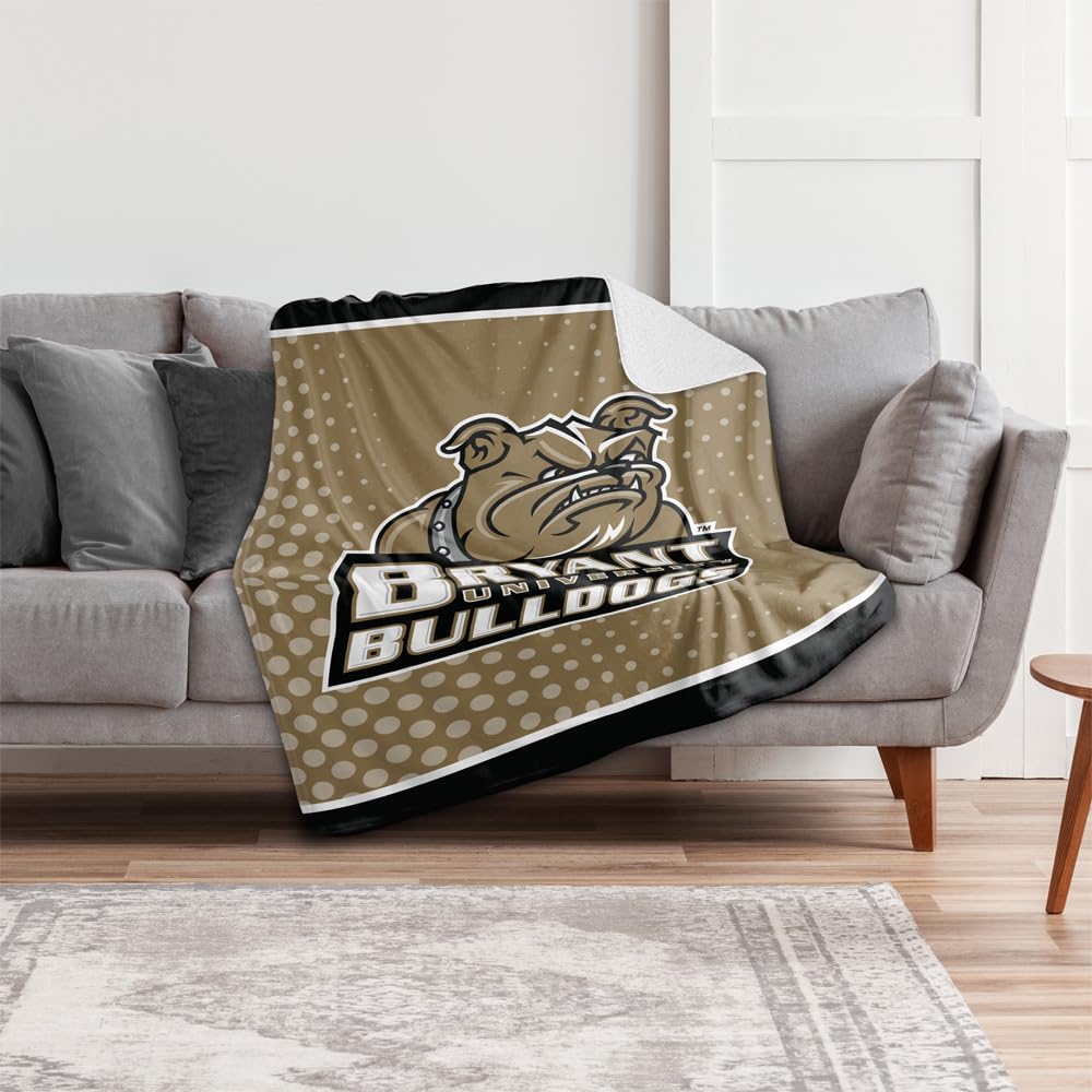 LOGOVISION Official Collegiate Logo Dots Collection Silky Touch Sherpa Back Super Soft Throw Blanket Collection - Image 6