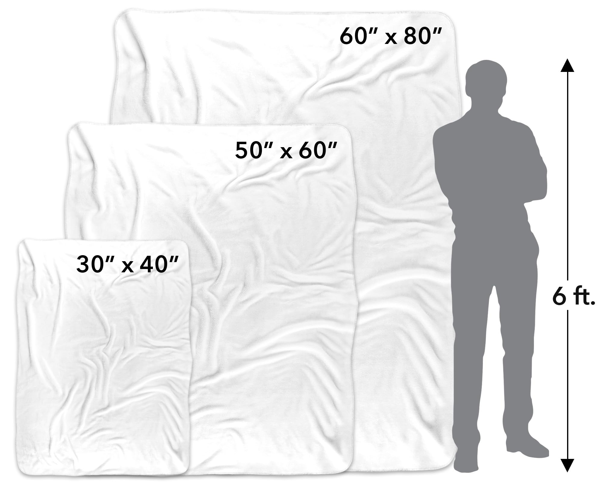 LOGOVISION Official Collegiate Logo Dots Collection Silky Touch Sherpa Back Super Soft Throw Blanket Collection - Image 5