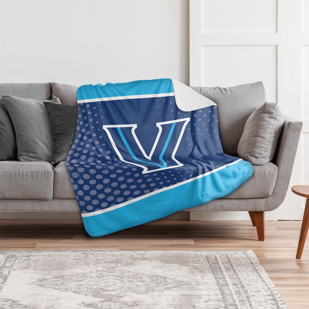 LOGOVISION Official Collegiate Logo Dots Collection Silky Touch Sherpa Back Super Soft Throw Blanket Collection - Image 6